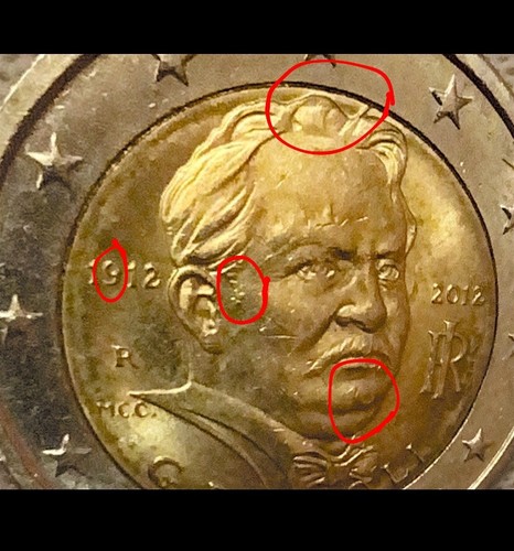 Moneta commemorativa euro - moneta, 2