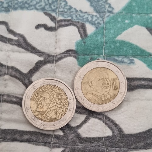 Lotto monete 2 - 2, euro