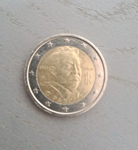 Euro commemorativo italia - 2,