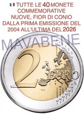 TUTTE LE 40 MONETE 2 EURO