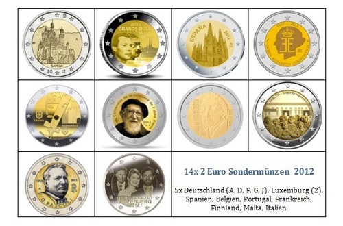 Euro commemorativi 2012 - 2,