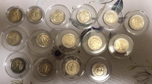Euro commemorativi italia - euro,