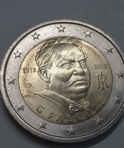 Moneta euro giovanni - euro, pascoli
