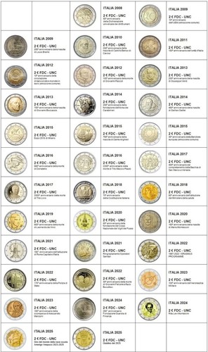 Euro italia commemorativi - 2,