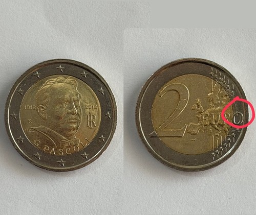 Moneta euro italia - euro, 2012